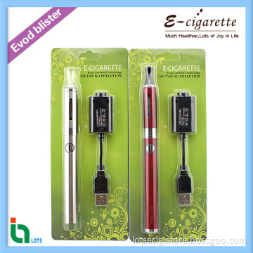 Bottom Coil Evod Twist E-Cigarette in Blister Pack